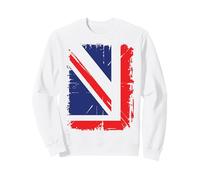 Union Jack Close Up. British Flag Art. Cool Britannia Sweatshirt
