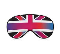 Union Jack England Flags Sleep Mask Soft Blindfold Portable Eye Mask with Adjustable Strap for Men Women