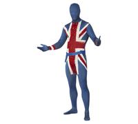 Union Jack Fancy Dress Costume Olympics Great Britain Flag Adults Kids