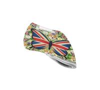 Union Jack Flag Butterfly Butterfly Golf Blade Putter Cover Water Resistant Putter Headcover fits for Most Clubs