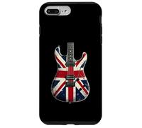 Union Jack Flag Electric Guitar Retro UK Flag Guitarist Case for iPhone 7 Plus/8 Plus