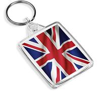 Union Jack Flag Keyring - IP02 - UK Great Britain British 15601