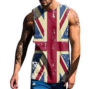 Union Jack Flag Mens Fishing Shirts Britain UK United Kingdom Floral Printed Summer Casual Button Down Short Sleeve Aloha Beach Party Holiday Tops 2024 King Charles Coronation Cool Shirts