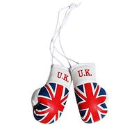 Union Jack Flag Mini Boxing Gloves for Cars or Home