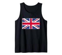 Union Jack Flag of UK British Pride Elegant Tank Top