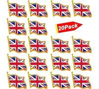 Union Jack Flag Pin Badge United Kingdom Metal Lapel Pin For Clothes Uk Flag British Patriotic Badges Brooches Jewelry Gift (20)