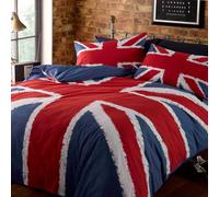 Union Jack Single Duvet Cover And Pillowcase Set