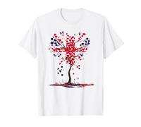 Union Jack Flag Tree For Kids Gardening & British Expats T-Shirt