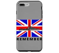 Union Jack Great Britain Flag With British WW2 Ship Case for iPhone 7 Plus/8 Plus