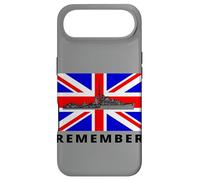Union Jack Great Britain Flag With British WW2 Ship Case for iPhone Air