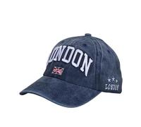 Union Jack London England Baseball Cap for Men Women, Embroidered UK Flag Adjust