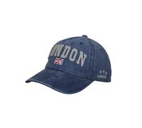 Union Jack London England Baseball Cap for Men Women, Embroidered UK Flag, Adjustable Breatheable Dad Hat (Blue)