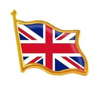 Union Jack Patriotic Brooch Pin, British Flag, UK Flag