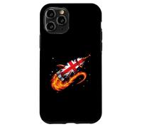 Union Jack Rocket Ship Union Jack Flag British Isles UK Flag Case for iPhone 11 Pro