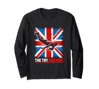 Union Jack Rugby - The Try Machine Long Sleeve T-Shirt