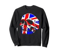 Union Jack Skull Blighty UK British Flag Mens Women's Kids Sweatshirt