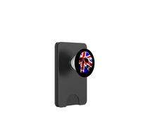 Union Jack Skull UK British Flag Skull Mens Womens Kids Size PopSockets PopWallet for MagSafe