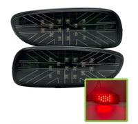Union Jack Smoked LED black rear fog light lamp for Mini R56 R57 R58 R59 Coop S