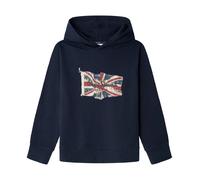 Union Jack Sweatshirt- male- Pepe Jeans- Kids Sweatshirts- Blue- 4 Y- Kids 4 Y