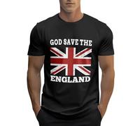Union Jack T Shirt for Men 2026 London England Shirt Patriotic Great Britain Print Tees Great Britain Souvenir Tee Tops Casual Roundneck Tshirts Everyday Outfit Festival Celebration Style