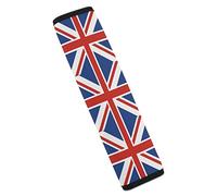 Union Jack UK Flag Car Seat Belt Shoulder Pad Auto Safety Cushions Protector Covers Universal Accessories