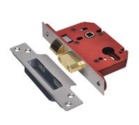 UNION Mortice Euro Sashlock JL22EUS-SS-2.5 - Stainless Steel 68 mm (2.5 in)
