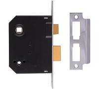 Union Y2294-CH-3.00 2294 Mortice Bathroom Lock Chrome Finish 76Mm 3In Visi