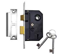 Union J2295-CH-2.50 2295 2 Lever Mortice Sashlock Chrome Finish 63Mm 2.5In Box