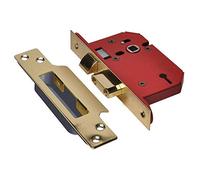 Union Locks 3 Lever StrongBOLT Sashlock - Polished Brass - Size 68