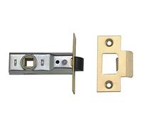 Union Y2648-PL-2.50 Tubular Mortice Latch 2648 Polished Brass 64Mm 2.5In Visi