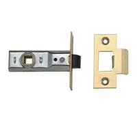 Union Y2648-PL-3.00 Tubular Mortice Latch 2648 Polished Brass 76Mm 3In Visi