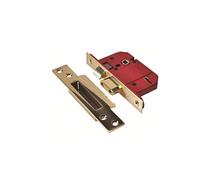 Union Locks BS 5 Lever StrongBOLT Sashlock - Polished Brass - Size 68
