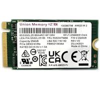 Union Memory 256GB PCIe NVMe M.2 2242 SSD Internal Solid State Drive SSS1B60641 OEM Package