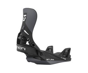 Union - Men's quick release all-mountain snowboard bindings - Atlas Step On Black for Men - Size L Black L