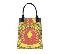 Union of Myanmar National Emblem Lunch Bag for School Work Kids Children Women Men Travel Tote Bag for Travel Fishing Picnic Lunch Tote School Outdoor Picnic