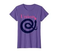 Union Snake Spiral At Symbol Clever Minimal Design T-Shirt