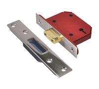 UNION StrongBOLT 2103S 3 Lever Mortice Deadlock Stainless Steel 81...