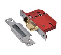 UNION StrongBOLT 2205S 5 Lever Mortice Sashlock Stainless Steel 81...