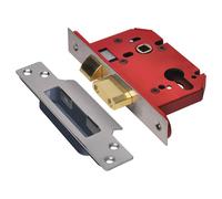 UNION StrongBOLT 22EU EUS-SS-2.5 Euro Sashlock Stainless Steel 68mm 2.5in