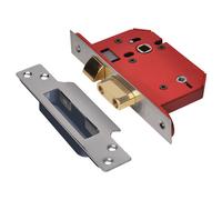 UNION StrongBOLT 22WCS Mortice Bathroom Lock Stainless Steel 81mm ...