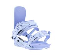 Union Trilogy Women's Snowboard Bindings, Light Blue, Large