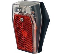 Union UN-4475 LED Bicycle Tail Light Sensor Parking Light Mudguard Black AA