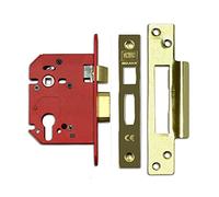 Union JL22EUS-SS-3.0 Strongbolt 22Eu Eus-Ss-3.0 Euro Sashlock Stainless Steel 81Mm 3In