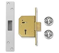 UNION Mortice Deadlock V-3G115-SC-67 C Series 5-Lever 67mm Satin Chrome