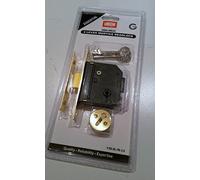 Union Y-ES-DL-PB-2.5 Es-Dl Essentials 3 Lever Mortice Deadlock Polished Brass 65Mm 2.5In Visi