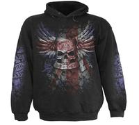 Union Wrath Hoodie Spiral Direct Black S