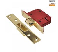 UNION Mortice Deadlock StrongBOLT 2100S 5-Lever 68mm (2.5") Satin Brass