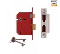 Union Y2201-SC-2.50 2201 5 Lever Mortice Sashlock Satin Chrome 65Mm 2.5In Visi