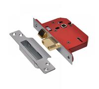 Union StrongBOLT 2205S 5 Lever Mortice Sashlock Stainless Steel 81mm 3in Visi