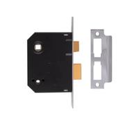 Union Y2294-Ch-2.50 2294 Mortice Bathroom Lock Chrome Finish 63mm 2.5In Visi Unny2294Ch25